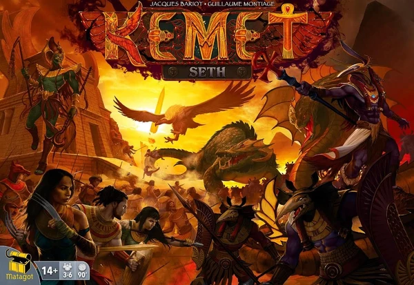 Cover image of Kemet: Seth board game