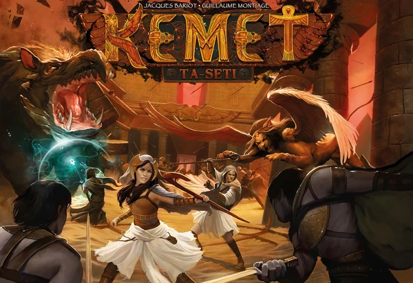 Cover image of Kemet: Ta-Seti board game