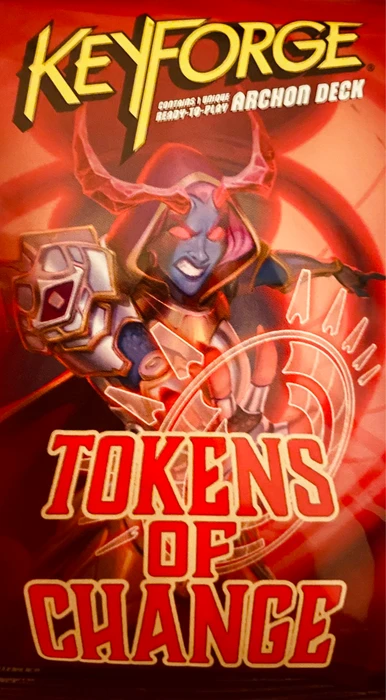 Cover image of KeyForge: Tokens of Change board game