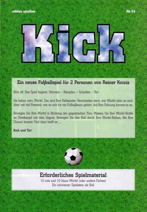 Cover image of Kick board game