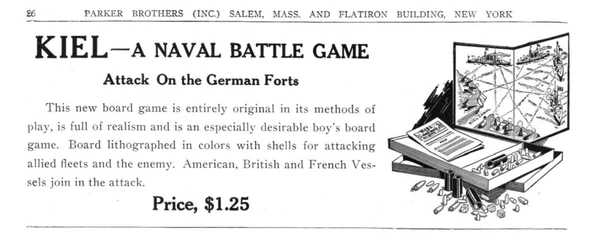 Cover image of Kiel: A Naval Battle Game board game