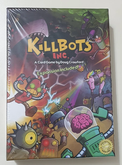 Cover image of Killbots Inc. board game