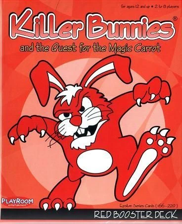 Cover image of Killer Bunnies and the Quest for the Magic Carrot: RED Booster board game