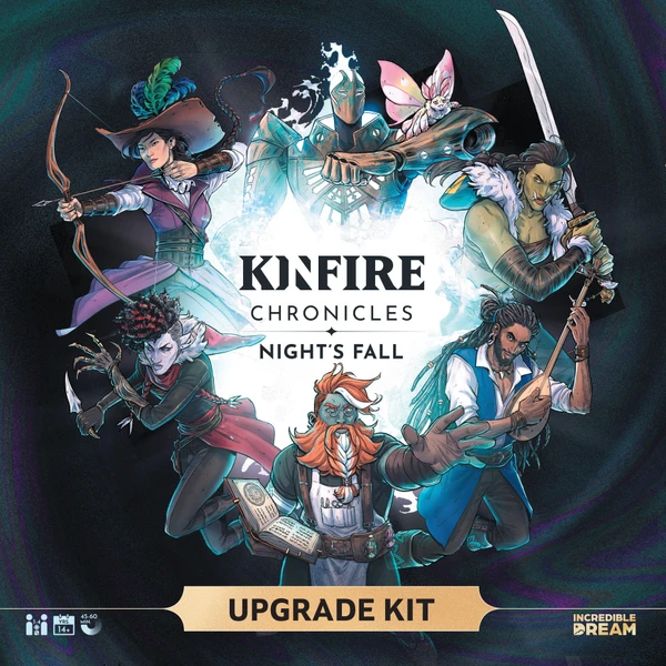 Cover image of Kinfire Chronicles: Night's Fall – Upgrade Kit board game