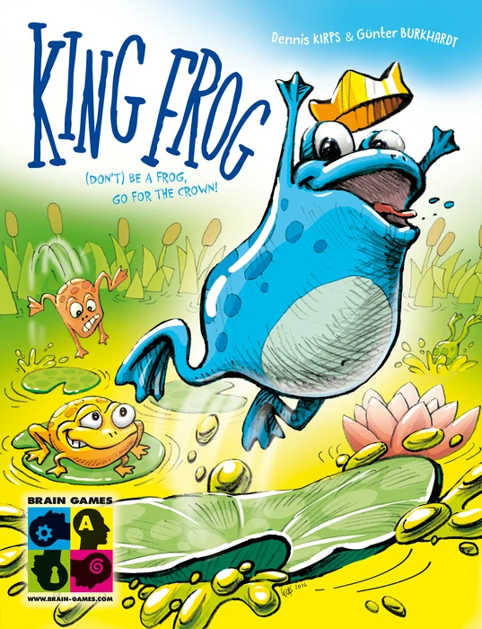 Cover image of King Frog board game