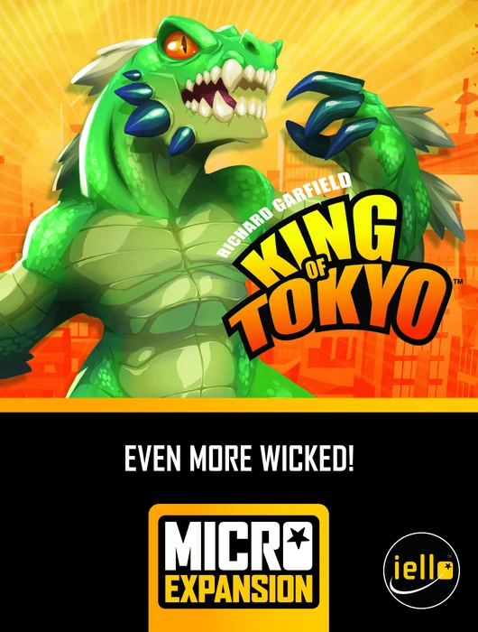 Cover image of King of Tokyo: Even More Wicked! board game