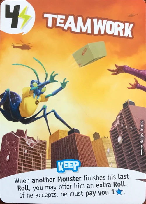 Cover image of King of Tokyo: Teamwork Promo Card board game