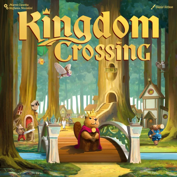 Cover image of Kingdom Crossing board game