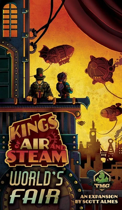 Cover image of Kings of Air and Steam: World's Fair board game