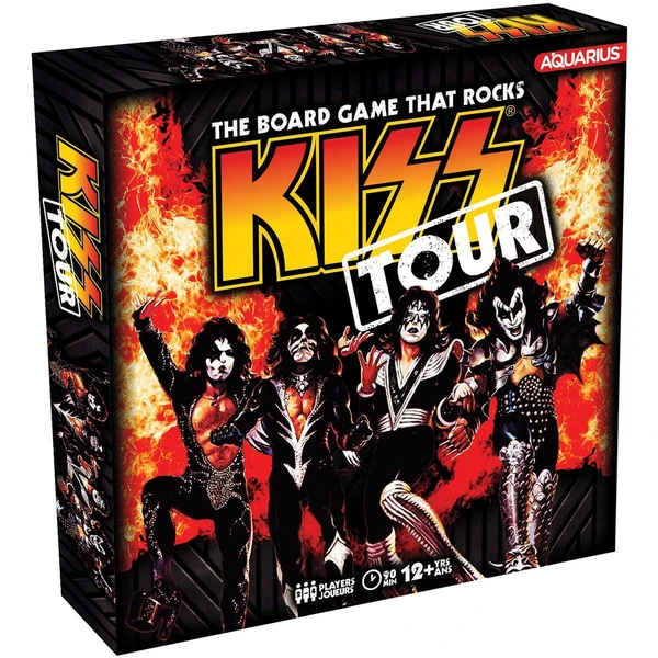Cover image of KISS Tour: The Board Game That Rocks board game