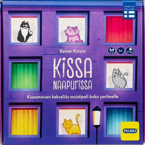 Cover image of Kissa Naapurissa board game