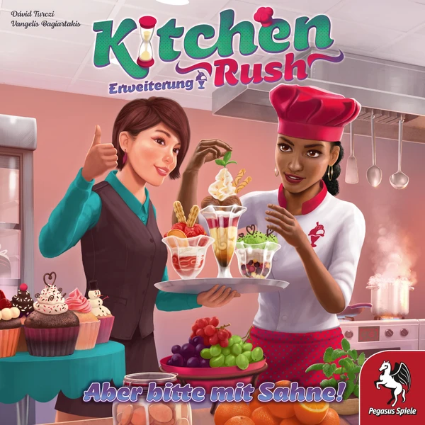 Cover image of Kitchen Rush (Revised Edition): Time for Dessert! board game