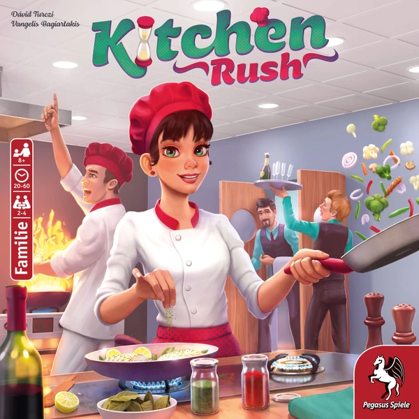 Cover image of Kitchen Rush (Revised Edition) board game