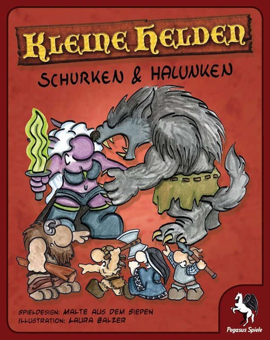 Cover image of Kleine Helden: Schurken & Halunken board game