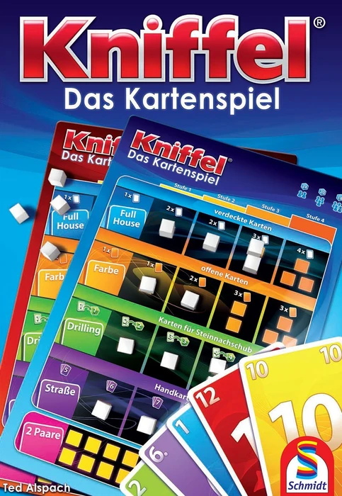 Cover image of Kniffel: Das Kartenspiel board game