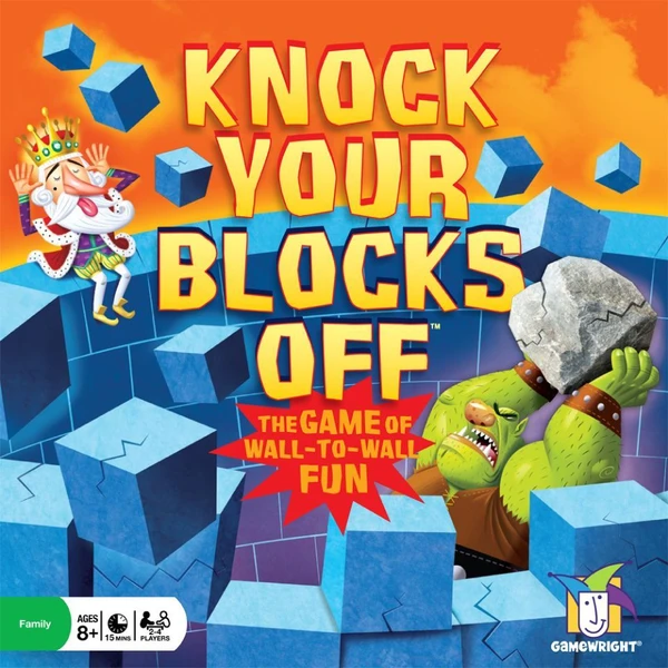 Cover image of Knock Your Blocks Off board game