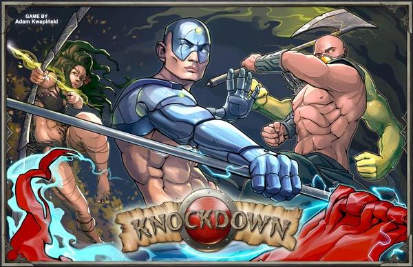Cover image of Knockdown board game
