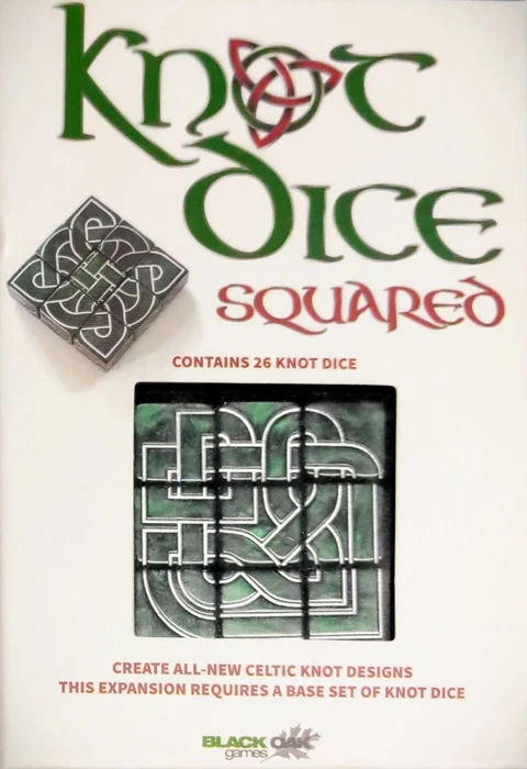 Cover image of Knot Dice: Squared board game