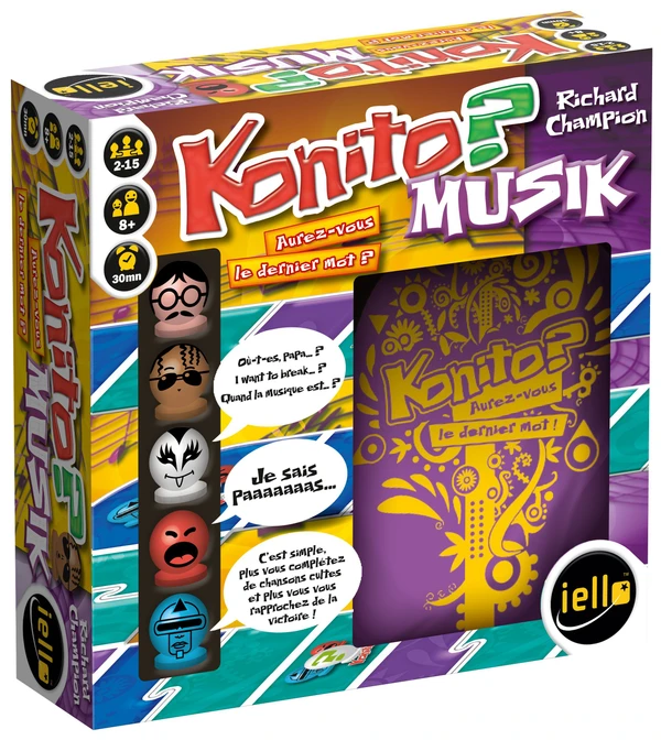 Cover image of Konito? Musik board game