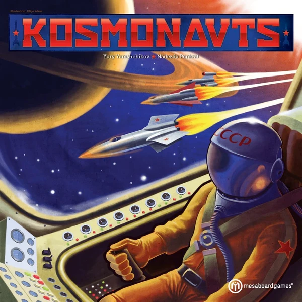 Cover image of Kosmonauts board game