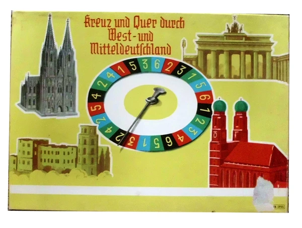Cover image of Kreuz und quer durch West: und Mitteldeutschland board game