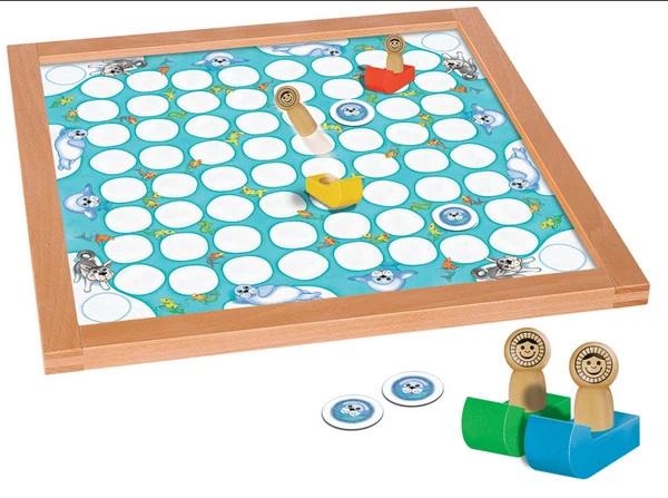 Cover image of Kreuz und quer über's Eis board game