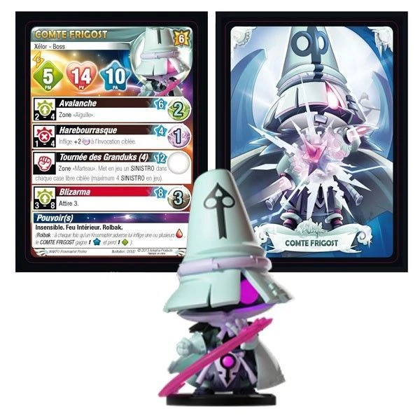 Cover image of Krosmaster: Arena – Count Frigost exclusive figure board game