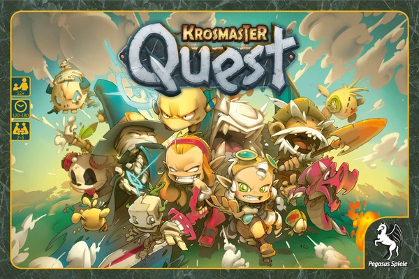 Cover image of Krosmaster: Quest board game