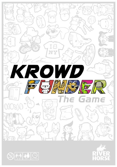 Cover image of Krowdfunder: The Game board game