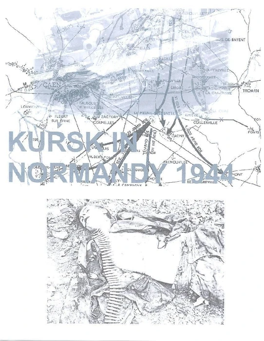 Cover image of Kursk in Normandy Operation Goodwood 1944 board game