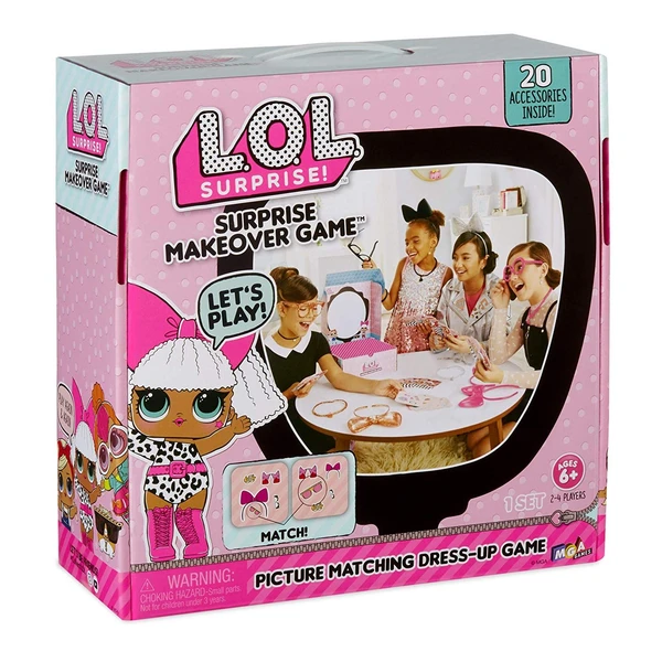 Cover image of L.O.L. Surprise: Surprise Makeover board game