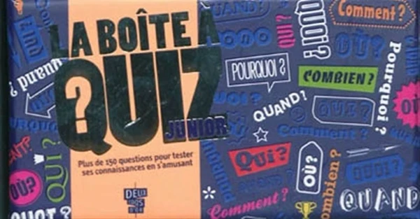 Cover image of La boîte à Quiz junior board game