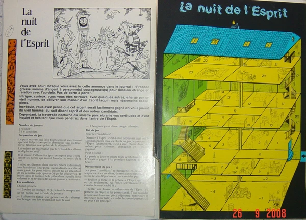 Cover image of La nuit de l'Esprit board game