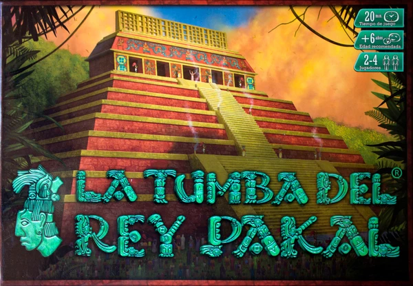Cover image of La tumba del rey Pakal board game