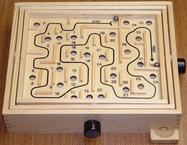 Cover image of Labyrinth board game