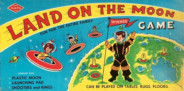 Cover image of Land on the Moon board game