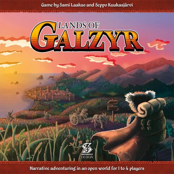 Cover image of Lands of Galzyr board game