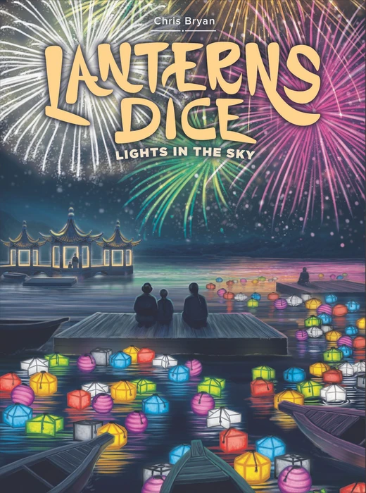 Cover image of Lanterns Dice: Lights in the Sky board game