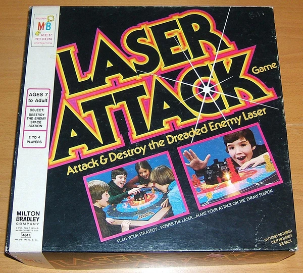 Cover image of Laser Attack board game