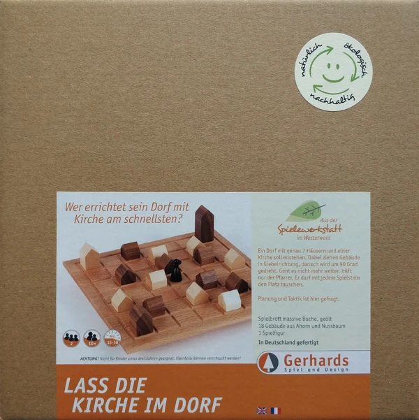 Cover image of Lass die Kirche im Dorf! board game