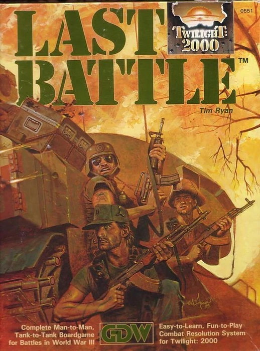 Cover image of Last Battle Twilight: 2000 board game