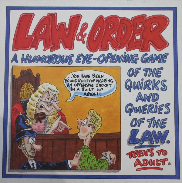 Cover image of Law & Order board game