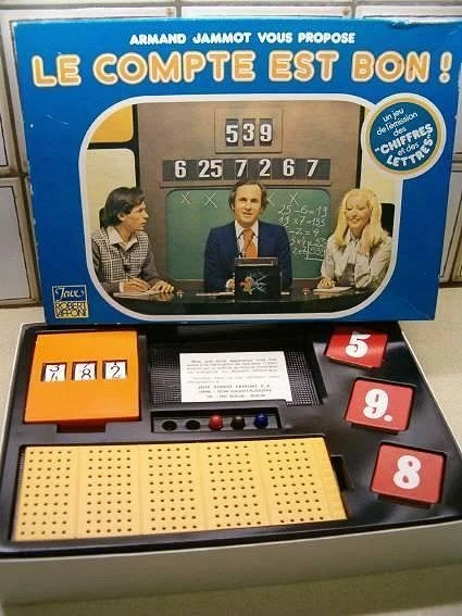 Cover image of Le compte est bon! board game