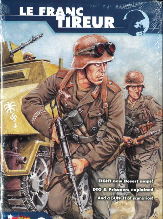 Cover image of Le Franc Tireur #15: Arid and Desert Terrain board game