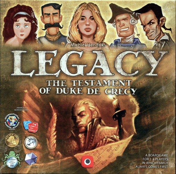 Cover image of Legacy: The Testament of Duke de Crecy board game