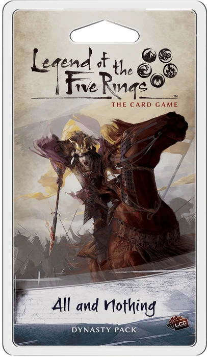 Cover image of Legend of the Five Rings: The Card Game – All and Nothing board game