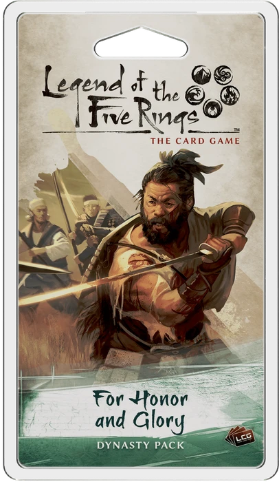 Cover image of Legend of the Five Rings: The Card Game – For Honor and Glory board game