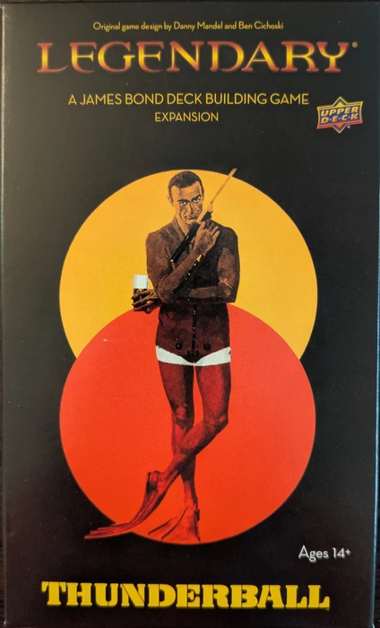 Cover image of Legendary: A James Bond Deck Building Game – Thunderball board game
