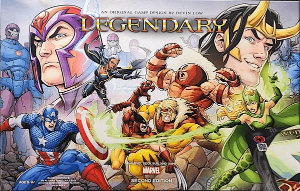 Cover image of Legendary: A Marvel Deck Building Game (Second Edition) board game