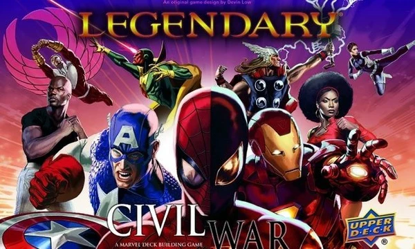 Cover image of Legendary: A Marvel Deck Building Game – Civil War board game
